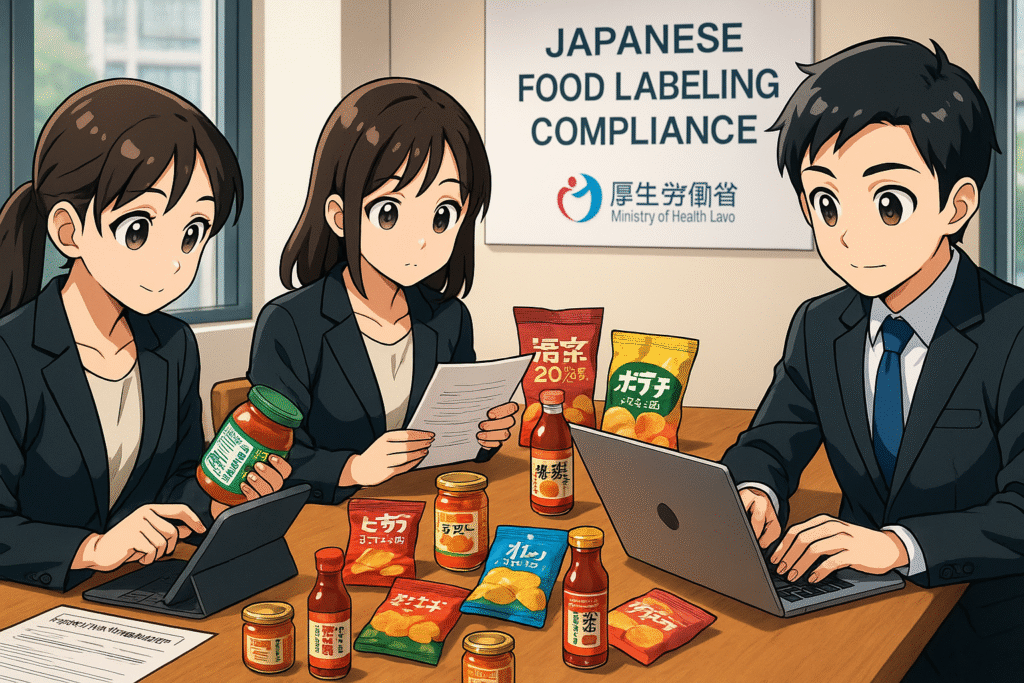 Nichiboku | Cómo Garantizar El Cumplimiento Del Etiquetado De Alimentos Al Exportar A Japón 1 Cómo Garantizar El Cumplimiento Del Etiquetado De Alimentos Al Exportar A Japón | Nichiboku Ltd.