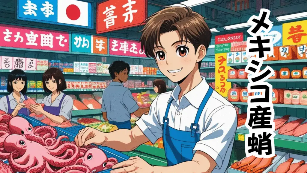 Nichiboku | Importaciones En El 2024: Pulpo Fresco En El Mercado Japonés 1 Pulpo Fresco En El Mercado Japonés Listo Para Distribución Comercial. Cadenas De Supermercados.