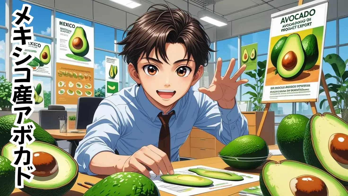 Aguacate Fresco en el Mercado Japonés by Nichiboku Ltd.