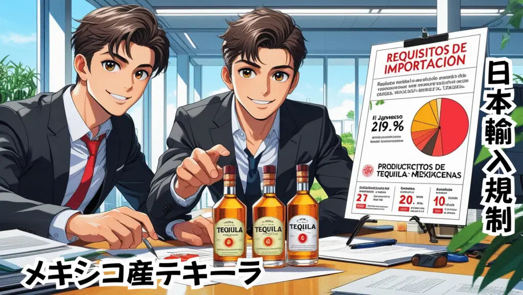 Nichiboku | Cómo Exportar Tequila A Japón: Pasos Y Requisitos Clave 1 Cómo Exportar Tequila A Japón: Empresarios Mexicanos Negociando Exportación De Tequila En Ferias.
