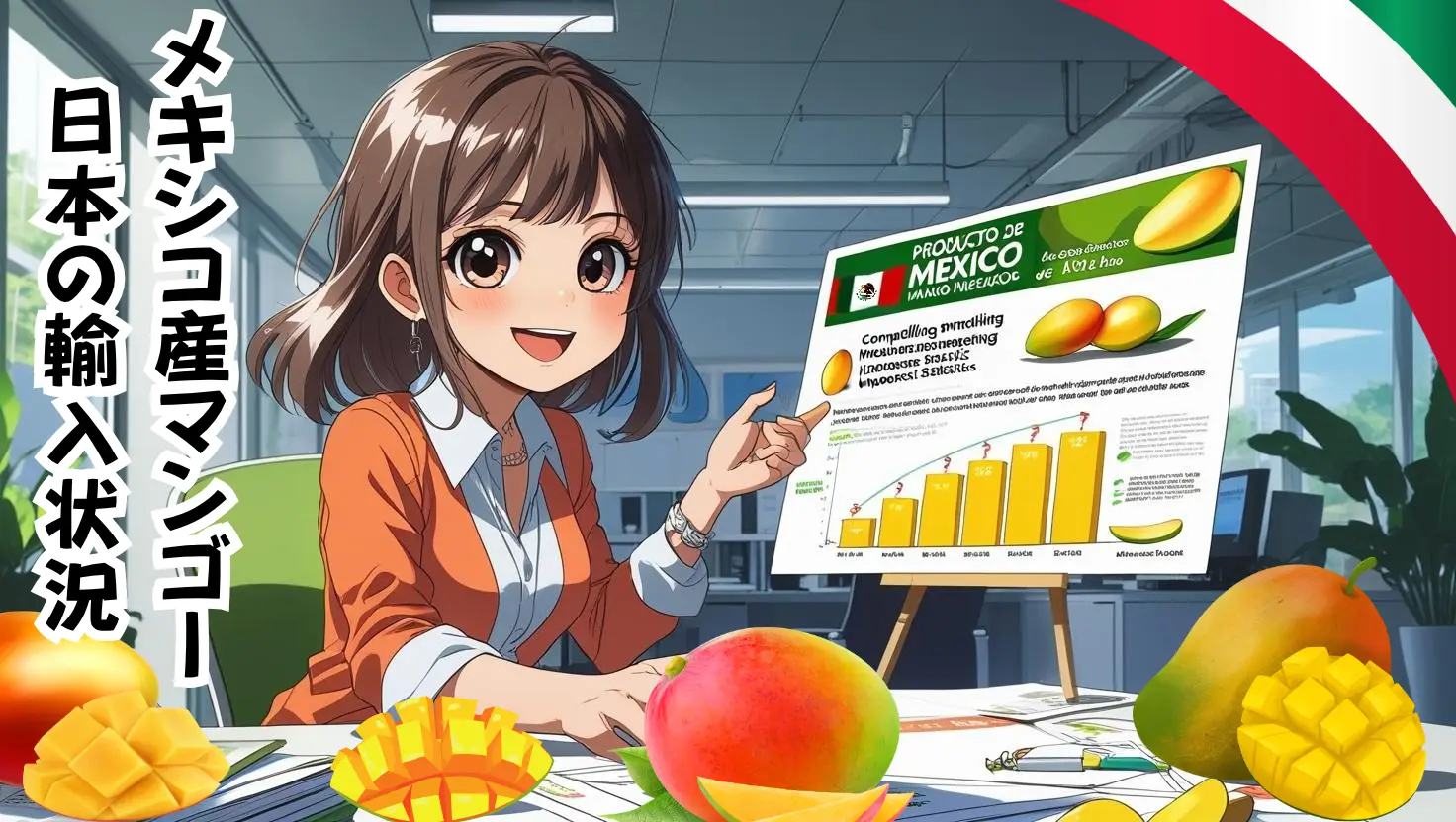 Importaciones Japonesas de Mango Fresco: México a la Cabeza en 2024
