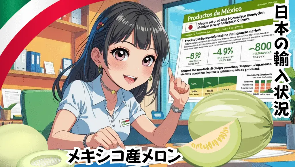 Nichiboku | Tendencias De Importación De Melón Fresco En El Mercado Japonés 2024 1 Descubre Las Tendencias 2024 Del Mercado Japonés Y Cómo México Puede Fortalecer Su Presencia Exportadora En Melón Fresco.